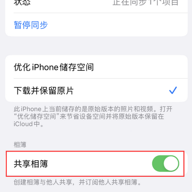 林州苹果手机维修分享在iPhone上找不到共享相簿怎么办 